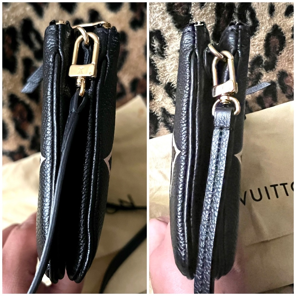 👑✅PRICE FIRM✅AUTHENTIC Louis Vuitton Bicolor Double Zip - Picture 11 of 17